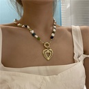 fashion heart pendent glass beaded necklacepicture14