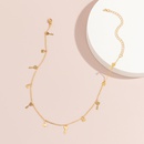 Simple ethnic style geometric lock singlelayer necklacepicture14