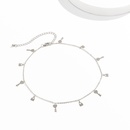 Simple ethnic style geometric lock singlelayer necklacepicture17