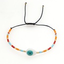 Simple natural shell lucky eyes rice beads handwoven colorful beaded braceletpicture20