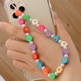 ethnic small daisy pearl beaded mobile phone chainpicture42