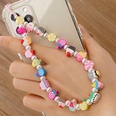 ethnic small daisy pearl beaded mobile phone chainpicture43