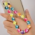 ethnic small daisy pearl beaded mobile phone chainpicture52