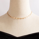 fashion metal geometric singlelayer necklacepicture13