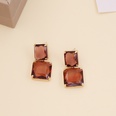 fashion macaron square crystal long earringspicture23