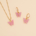 korean style multicolor fluorescent butterfly necklacepicture19