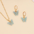 korean style multicolor fluorescent butterfly necklacepicture20