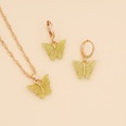 korean style multicolor fluorescent butterfly necklacepicture21