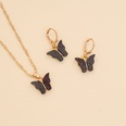 korean style multicolor fluorescent butterfly necklacepicture22