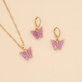 korean style multicolor fluorescent butterfly necklacepicture23