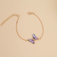 fashion simple multicolor gradient butterfly necklacepicture31