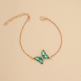 fashion simple multicolor gradient butterfly necklacepicture35