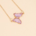 wholesale fashion multicolor butterfly pendent copper necklacepicture23