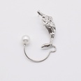 punk irregular pearl without pierced metal ear bone clippicture14