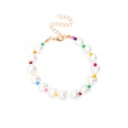 ethnic style heart pearl necklace bracelet combination setpicture16