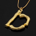 fashion lava geometric letter pendent short clavicle necklacepicture20