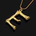 fashion lava geometric letter pendent short clavicle necklacepicture21