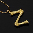 fashion lava geometric letter pendent short clavicle necklacepicture39