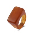 simple square geometric resin ring wholesalepicture17