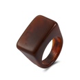 simple square geometric resin ring wholesalepicture18