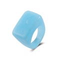 simple square geometric resin ring wholesalepicture19