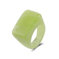 simple square geometric resin ring wholesalepicture21