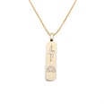 wholesale fashion gold lightning pendant copper necklacepicture22