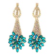 fashion color diamond geometric alloy earringspicture25