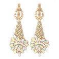 fashion color diamond geometric alloy earringspicture27