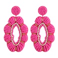 ethnic style niche exaggerated oval earringspicture24