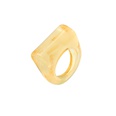 Simple Geometric Transparent Resin Ring Wholesalepicture29