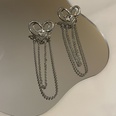 hiphop geometric thick chain heart necklace earrings setpicture17