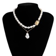 Retro Baroque Special Shaped Pearl Metal Necklacepicture22