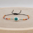 Simple natural shell lucky eyes rice beads handwoven colorful beaded braceletpicture29
