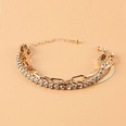 fashion golden claw chain box chain combination braceletpicture12