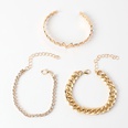retro gold multilayer chain bracelet wholesalepicture12