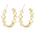 Bohemian gold geometric alloy earringspicture12