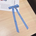 Korean color doublelayer ribbon bow hairpinpicture11