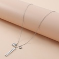 Retro stainless steel round pendant necklacepicture27