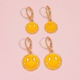 Korean handmade diy lemon yellow earringspicture8
