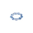 Korean transparent candy color geometric resin ring wholesalepicture92