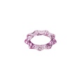 Korean transparent candy color geometric resin ring wholesalepicture93
