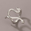 simple snake shape alloy ringpicture7