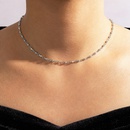 Simple Ring Beaded Silver Necklacepicture8
