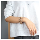 fashion golden claw chain box chain combination braceletpicture8