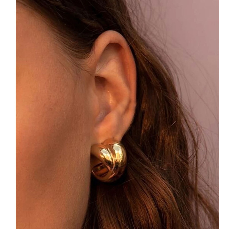 fashion alloy geometric earrings wholesale