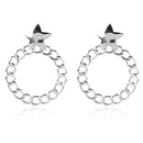 Fashion alloy geometric round earringspicture7