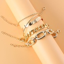 simple thread smooth mix and match twist chain braceletpicture8
