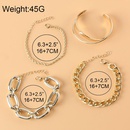 simple thread smooth mix and match twist chain braceletpicture11