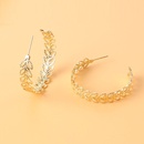 retro alloy leaf alloy earringspicture10